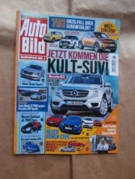 Auto Bild 18/2015 Tesla Model S P85D vs. Porsche 918 Spyder,