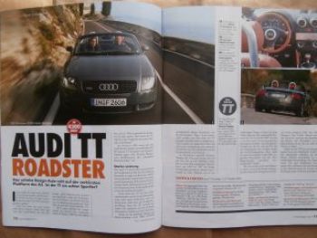 Youngtimer 5+6/2015 TT Roadster, Z4 E85,E36,Alfa 155 vs. W202