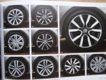 VW Golf7 +R-Line + Zubehör Prospekt Oktober 2014 NEU