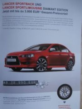 Mitsubishi Diamant Edition Space Star Lancer Sportback Limousine