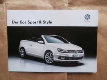 VW Eos Sport & Style Prospekt Mai 2013