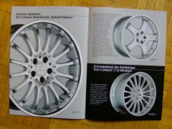 Carlsson Mercedes Benz News 3/2003 Prospekt NEU CM50K W221