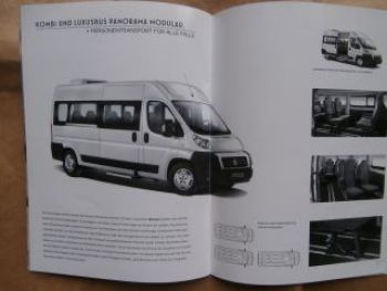 Fiat Ducato Personentransport Juli 2013 Prospekt