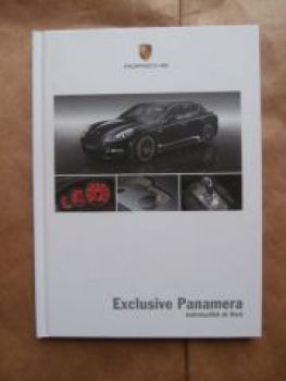 Porsche Panamera (970) Exclusive Buch Oktober 2009 NEU