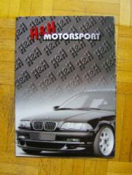 H&H Motorsport BMW 3er Reihe E46 Prospekt 11/1998 NEU