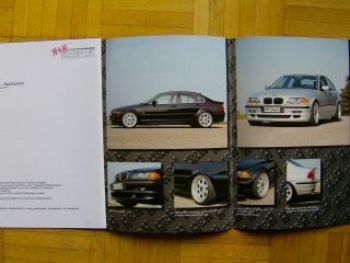 H&H Motorsport BMW 3er Reihe E46 Prospekt 11/1998 NEU