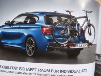 BMW 1er Zubehör Prospekt F20 F21 3-türer 5-türer August 2012