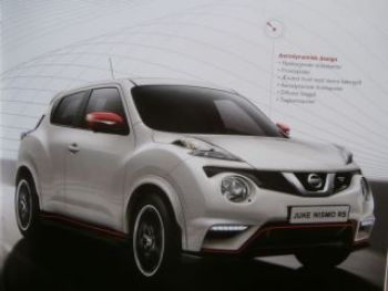 Nissan Juke Nismo RS Dänemark Prospekt Dezember 2014
