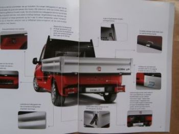 Fiat Dobló Work Up Prospekt Dänemark Oktober 2011