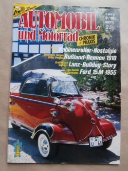 Automobil und Motorrad 9/1985