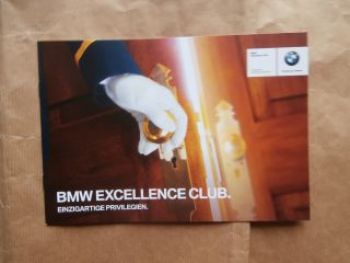 BMW Execellence Club Sonderflyer April 2015 NEU