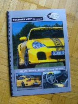 Techart GTStreet Porsche 911 Prospekt Tuning NEU