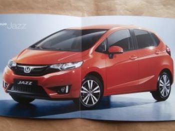 Honda Jazz neues Modell A5 Format Prospekt Mai 2015 NEU