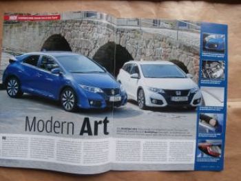 auto test 5/2015 Honda Civic & Tourer Kaufberatung