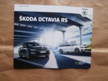 Skoda Octavia RS Prospekt Mai 2015 Typ 5E