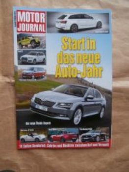 Motor Journal Frühjahr 2015 Mustang Cabrio, Alfa 4C Spider,MX-5