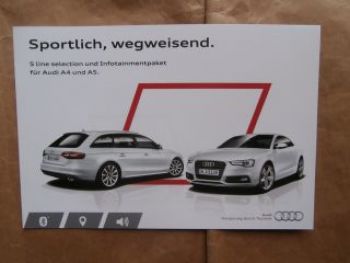 Audi A4 A5 s line selecton & Infotainmentpaket Mai 2015