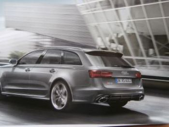 Audi RS 6 Prospekt Buch April 2015 NEU
