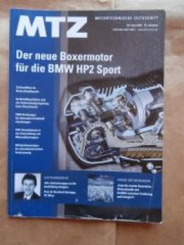 MTZ 4/2008 neue BMW HP2 Sport Boxermotor,Biokraftstoffmarkt