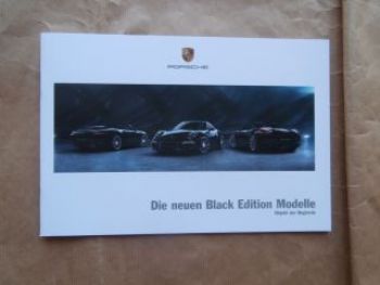 Porsche 911 Carrera Black Edition (991) +Boxster Mai 2015 NEU