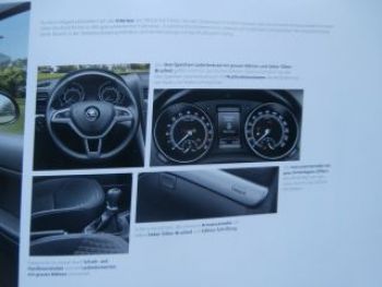Skoda Yeti Edition Typ 5L Prospekt Mai 2015 NEU