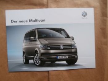 VW T6 Multivan Prospekt April 2015 neues Modell