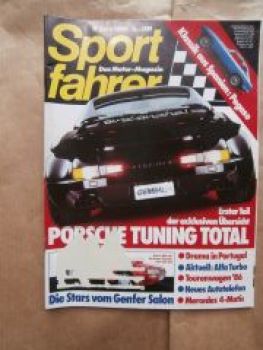 Sportfahrer 4/1986 Pegaso Z 102 B/3.2, W124 4matic,Alfa Romeo 75