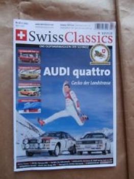 Swiss Classics Nr.48-2 2015 Audi quattro,BMW 2002,Opel Kadett B