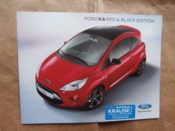 Ford Ka Red & Black Edition Mai 2015 Prospekt NEU