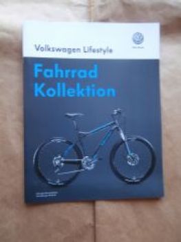VW Lifestyle Fahrrad Kollektion Prospekt März 2015 NEU