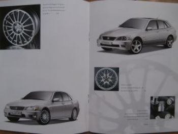 Lexus IS200 IS300 +SportCross Zubehör Prospekt März 2002