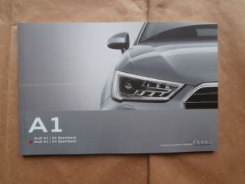 Audi A1 +Sportback +S1 Typ 8X +exclusive April 2015 NEU