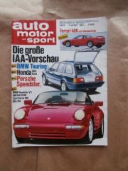 ams 14/1987 Ferrari 408, Peugeot 405, Ford Fiesta CTX,Chevrolet