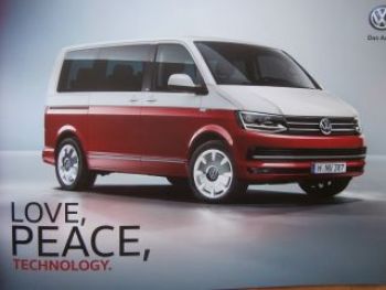 VW T6 Multivan Generation Six Prospekt Juni 2015 NEU