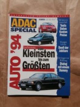 ADAC Auto Special Neuwagen 1994 VW Polo,Alfa Spider, 7er E38