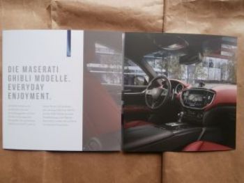 Maserati Ghibli +S +Q4 +Diesel Mdj.2014 Prospekt Deutsch