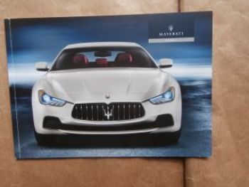 Maserati Ghibli +SQ4 +S +Diesel Deutsch 2015 Rarität