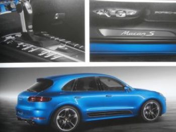 Porsche Macan Exclusive Buch S Diesel Turbo November 2013