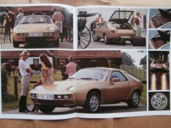 Porsche 928 Prospekt Katalog Brochure Broschüre Großformat