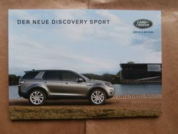 Land Rover Discovery Sport Prospekt 2015 +Black Design NEU
