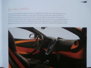 McLaren  540C 570S Prospekt Februar 2015 Deutsch NEU Rarität,