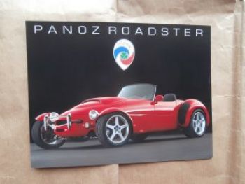Panoz Roadster Prospektblatt USA Carbrochure