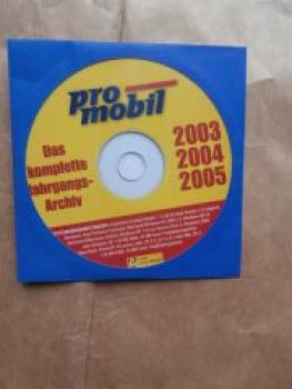 pro mobil Jahrgangs Archiv 2003 2004 2005