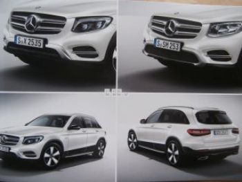 Mercedes Benz GLC Original Zubehör +Preise 8/2015 NEU