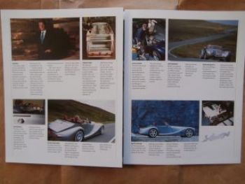 Morgan Aero8 Prospekt Carbrochure Englisch