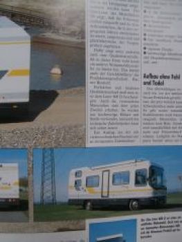 caravan 6/1990 Luna Mercedes Benz 100D,Clou Liner 800D,