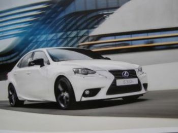 Lexus IS CT Sport Design Paket Prospekt Oktober 2015 NEU