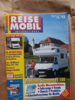 Reise Mobil 11/1993 Karmann FT150,Firan 273 QB/243,