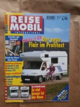 Reise Mobil 6/1994 Niesmann+Bischoff Flair 6000,Dethleffs A522
