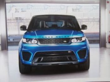 Land Rover Range Rover Sport SVR Prospekt 2014 NEU